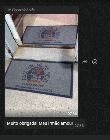 Captura de depoimento: Assembleia de Deus
