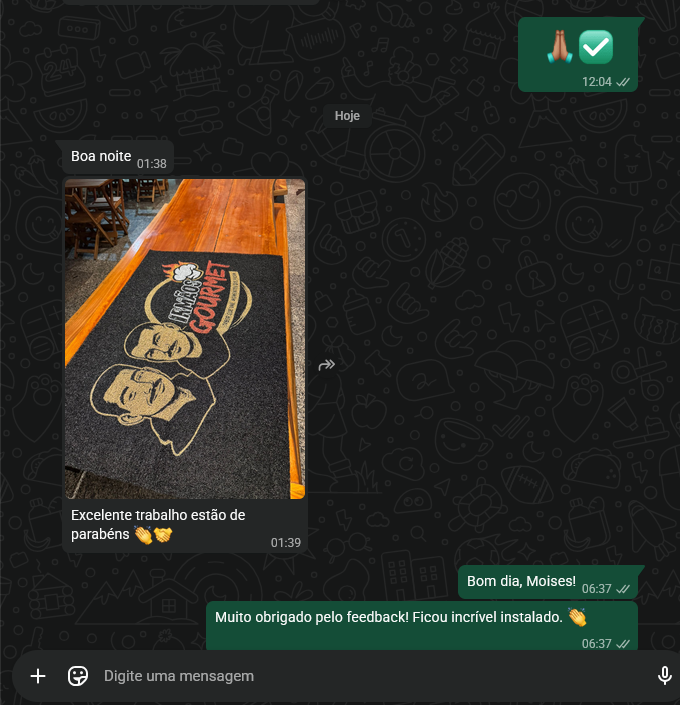 Captura de depoimento: Irmãos Gourmet